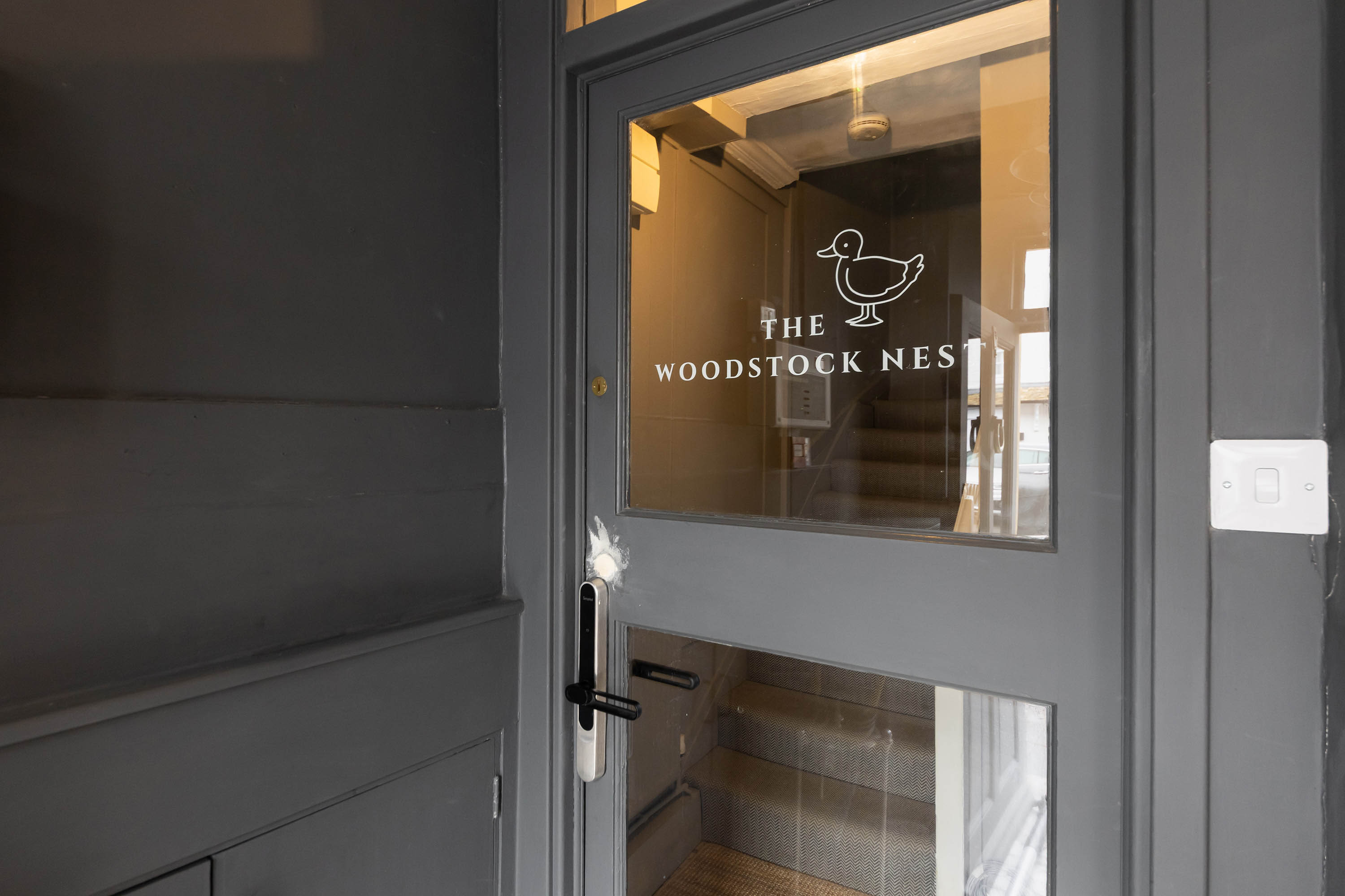 Entrance to Woodstock Nest